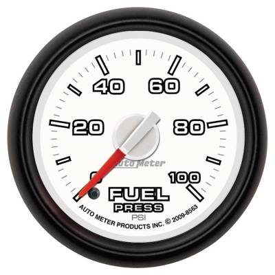 Gauges & Pods - IssPro - Auto Meter - Auto Meter Gauge; Fuel Press; 2 1/16in.; 100psi; Digital Stepper Motor; Ram Gen 3 Fact. Mat 8563