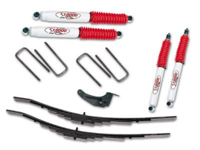 Tuff Country COMPLETE KIT (W/SX8000 SHOCKS) FORD LEVELING 2.5IN. 22962KN