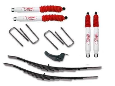 Tuff Country COMPLETE KIT (W/SX6000 SHOCKS) FORD LEVELING 2.5IN. 22962KH
