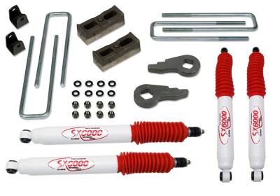 Suspension - Lift Kits - Tuff Country - Tuff Country COMPLETE KIT (W/SX6000 SHOCKS) CHEVY SILVERADO 2IN. 12934KH