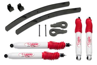 Suspension - Lift Kits - Tuff Country - Tuff Country COMPLETE KIT (W/SX8000 SHOCKS) CHEVY SILVERADO 2IN. 12924KN