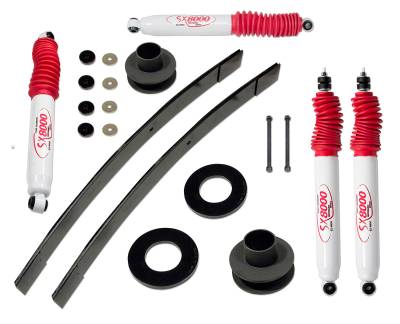 Tuff Country COMPLETE KIT (W/SX8000 SHOCKS) FORD F250/F350 2.5IN. 22980KN