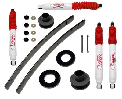 Tuff Country COMPLETE KIT (W/SX6000 SHOCKS) FORD 2.5IN. 22980KH