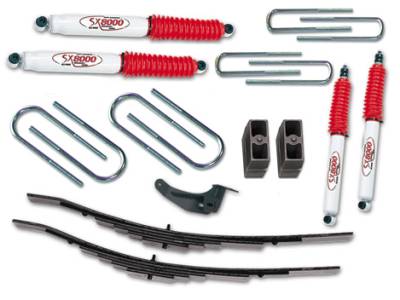 Tuff Country COMPLETE KIT (W/SX8000 SHOCKS) FORD EXCURSION 2.5IN. 22960KN