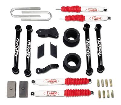 Suspension - Lift Kits - Tuff Country - Tuff Country COMPLETE KIT (W/SX8000 SHOCKS) DODGE RAM 4.5IN. 34003KN
