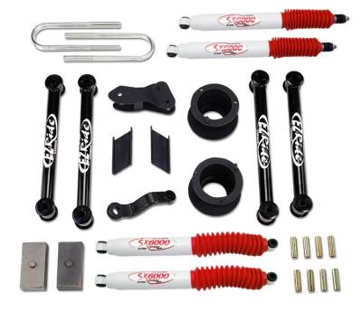 Tuff Country COMPLETE KIT (W/SX6000 SHOCKS) DODGE RAM 4.5IN. 34022KH