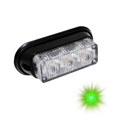 Oracle Lighting ORACLE 3 LED Undercover Strobe Light - Green 3401-004