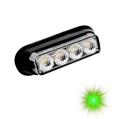 Oracle Lighting ORACLE Dual 4 LED Undercover Strobe Light - Green 3403-004