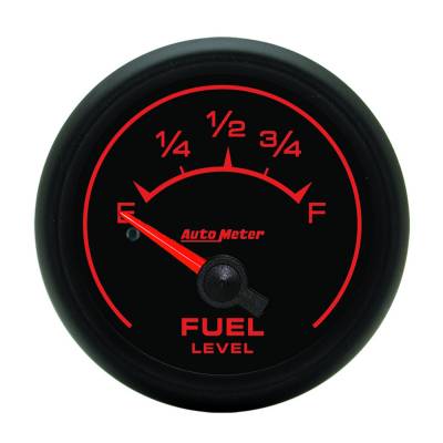 Auto Meter Gauge; Fuel Level; 2 1/16in.; 0E to 90F; Elec; ES 5913
