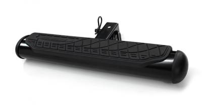 Go Rhino 4  Oval Hitch Step - Black 460B