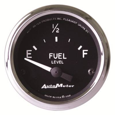 Auto Meter Gauge; Fuel Level; 2 1/16in.; 16E to 158F; Elec; Cobra 201975