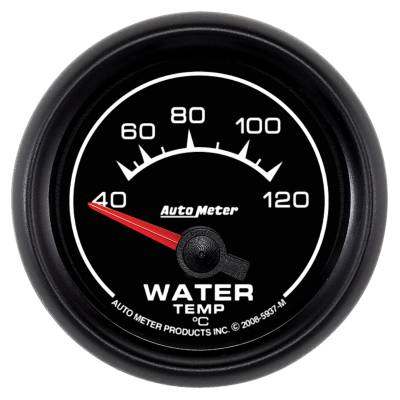 Auto Meter Gauge; Water Temp; 2 1/16in.; 40-120deg. F; Electric; ES 5937-M
