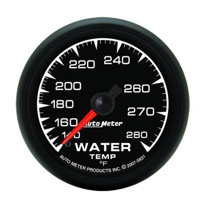 Auto Meter Gauge; Water Temp; 2 1/16in.; 140-280deg. F; Mechanical; ES 5931