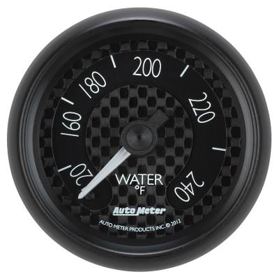 Auto Meter Gauge; Water Temp; 2 1/16in.; 240deg. F; Mech; GT 8032