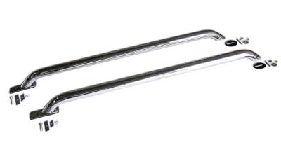 Go Rhino Stake Pocket Rear   Front Drill Bed Rails - 48  Long (Rear Base Plate Only) 8024C