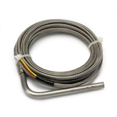 Auto Meter Thermocouple; Type K; 1/4in. Dia; Open Tip; 10ft.; Replacement 5245