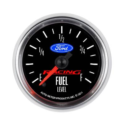 Auto Meter Gauge; Fuel Level; 2 1/16in.; 0-280 Programmable; Ford Racing 880400