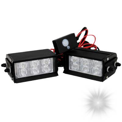 Oracle Lighting ORACLE Dual 6 LED Interceptor Strobe - White 3501-001