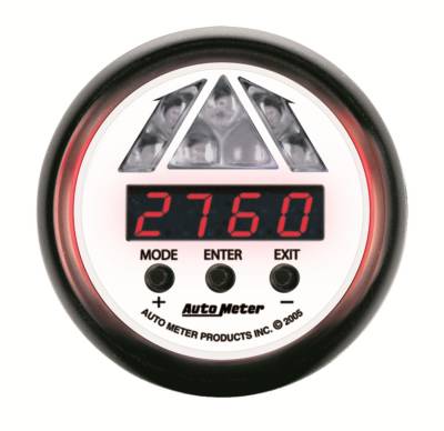 Auto Meter - Auto Meter Gauge; Shift Light; Digital RPM w/Amber LED Light; DPSS Level 1; Phantom 5787 - Image 2