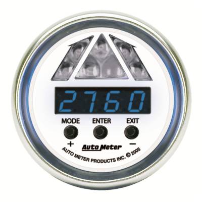 Shop by Category - Interior Accessories - Auto Meter - Auto Meter Gauge; Shift Light; Digital RPM w/Blue LED Light; DPSS Level 1; C2 7187