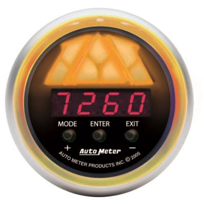 Shop by Category - Interior Accessories - Auto Meter - Auto Meter Gauge; Shift Light; Dig RPM w/multi-color LED Light/Playbk; DPSS Lvl 3; Sport-Co 3389