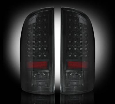 Recon Lighting - Dodge 07-08 RAM 1500 & 07-09 RAM 2500/3500 LED TAIL LIGHTS - Smoked Lens - Image 1