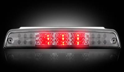 Recon Lighting - Dodge 94-01 RAM 1500 & 94-02 RAM 2500/3500 - Red LED 3rd Brake Light Kit w/ White LED Cargo Lights - Smoked Lens - Image 2