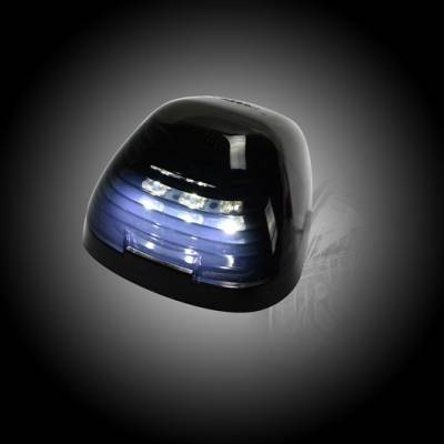 Recon Lighting - Ford 99-16 Superduty (5-Piece Set) Smoked Lens with White LED's - Complete Cab Light Kit with all wiring & hardware - Image 3