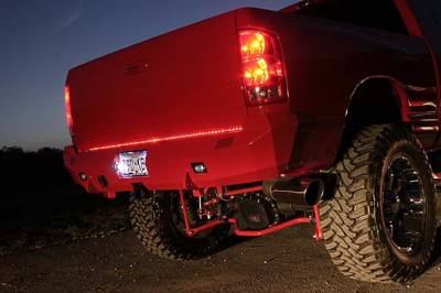 Recon Lighting - 60" Hyperlite Red LED "Line Of Fire" Tailgate Light Bar (Fits most full-sized trucks and SUV's) - Image 3