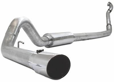 1994-1997 Ford 4" Race Exhaust with Muffler