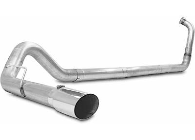 2003.5-2007 Ford 4" Race Exhaust with No Muffler