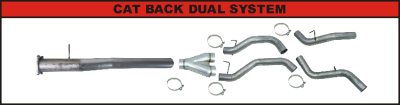2011 + LML - Exhaust Systems / Manifolds - CAT Back Duals