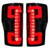 Recon Lighting - RECON 264299BK Ford Superduty F250/350/450/550 17-18 (Replaces OEM Halogen Style Tail Lights with or without BLIS Blind Spot Warning System) OLED TAIL LIGHTS – Smoked Lens - Image 2