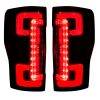 Recon Lighting - RECON 264299RBK Ford Superduty F250/350/450/550 17-18 (Replaces OEM Halogen Style Tail Lights with or without BLIS Blind Spot Warning System) OLED TAIL LIGHTS – Dark Red Smoked Lens - Image 2