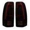 Lighting - Tail Lights - Recon Lighting - Chevy Silverado & GMC Sierra 99-07 (Fits 2007 “Classic” Body Style Only) OLED TAIL LIGHTS – Dark Red Smoked Lens
