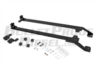 Oil Cooler Mounting Bracket, Non Traditional Condenser, Ford 6.0L