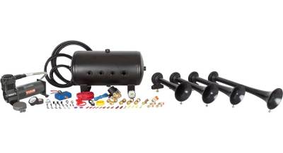 Shop by Category - Exterior Accessories - HornBlasters - HornBlasters Conductor's Special 544 Nightmare Edition Train Horn Kit